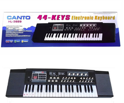 Velké elektronické klávesy CANTO HL-3829, piano