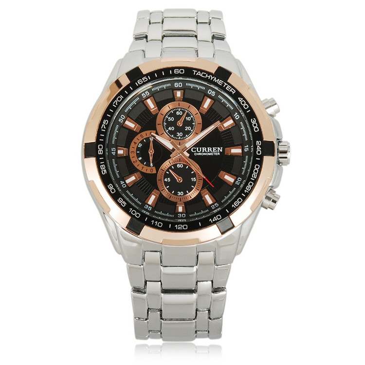 HODINKY CURREN  - Luxusní módní pánské náramkové hodinky.